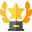 Trophy award icon